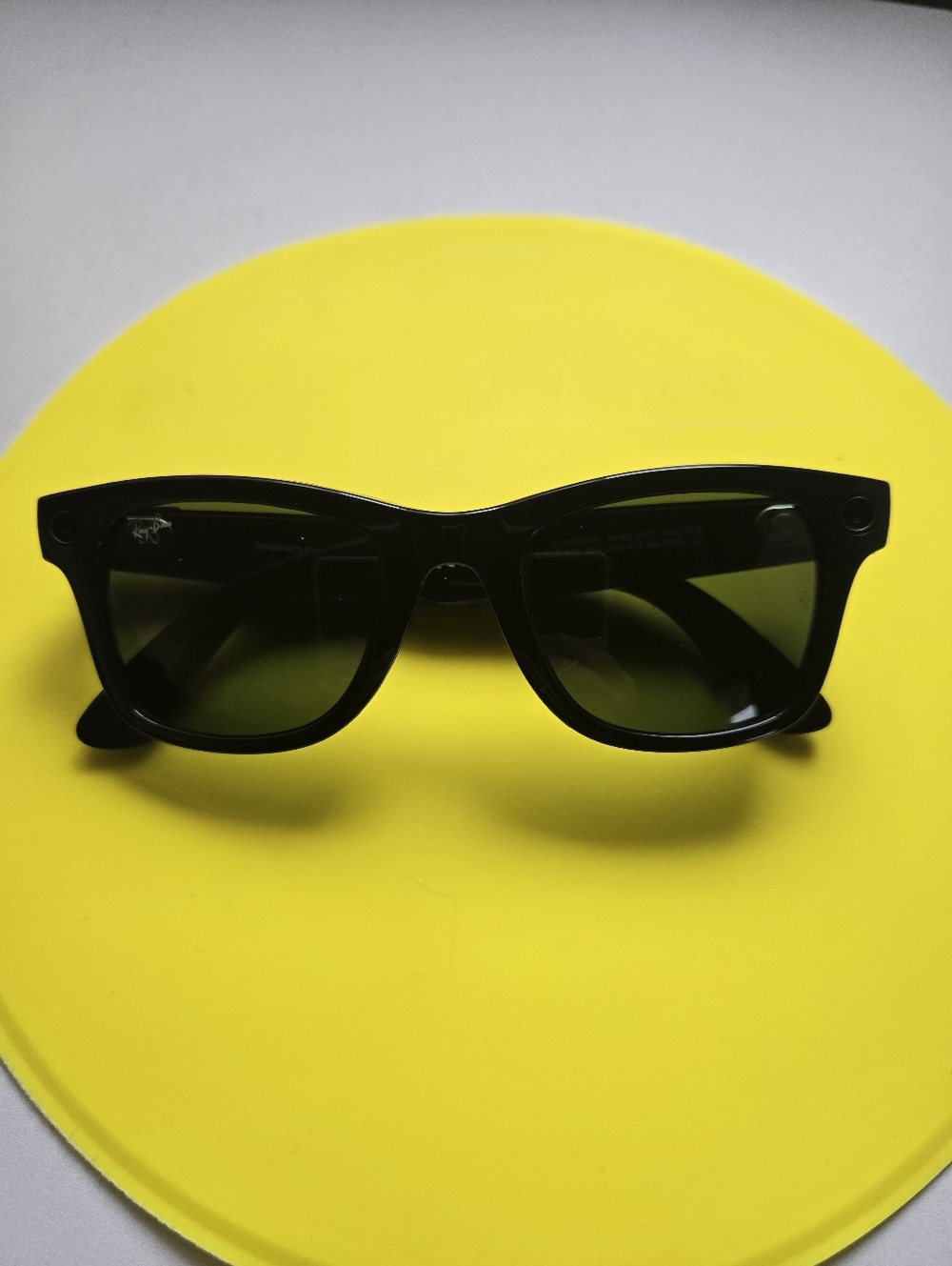 Ray-Ban Meta (Gen 1), Wayfarer, Large Matte Black | Smart AI Glasses